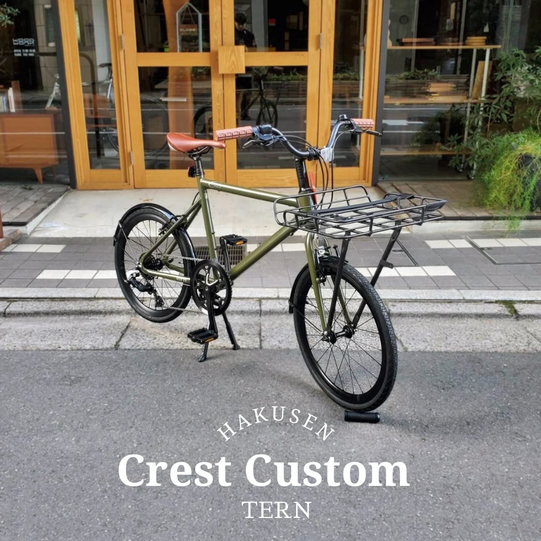 TERN CREST ハクセン実車カスタム施工写真